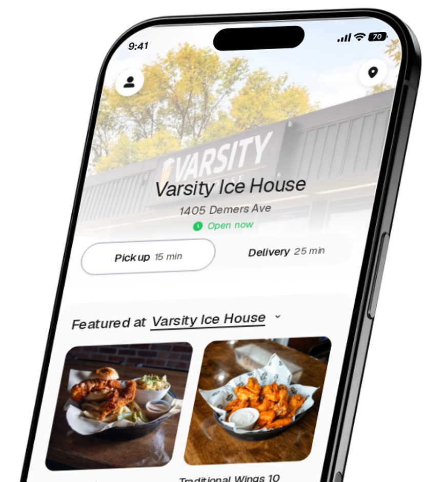 Varsity Ice House app preview